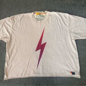 Aviator Nation Pink Graphic Tee